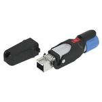 Radiall-OCTI117500 Steckverbinder, LWL Conn SFP Adapter Single Mode/Multi Mode Duplex F/F ST