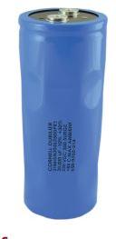 Illinois Capacitor-3186GH843T025APA1 Kondensator, Aluminium Cap Aluminum Lytic 84000uF 25V -10% to 50% (76.2 X 142.9mm) Clamp Mount Screw 1500h 85°C