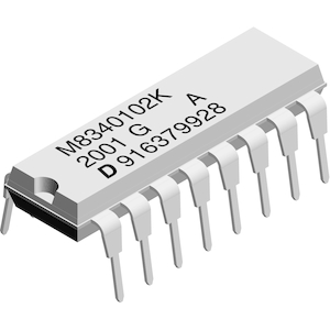 Vishay-M8340102K2002FADSL Réseaux et matrices de résistance Res Thick Film NET 20K Ohm 1% 1.6W ±100ppm/°C ISOL Molded 16-Pin DIP Pin Thru-Hole Tube