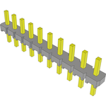 Conn Unshrouded Header HDR 10 POS 2.54mm Solder ST Top Entry Thru-Hole Bulk