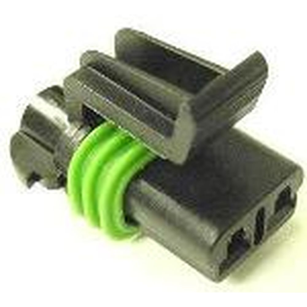 Aptiv-10737780 Connector Discrete Wire Housing Conn Housing F 2 POS Crimp ST Cable Mount Black