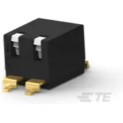 TE Connectivity-EDSP02SGRNNTR04 Switch DIP Switch DIP OFF ON SPST 2 Short Piano 0.025A 24VDC Gull Wing 2000Cycles 2.54mm SMD T/R