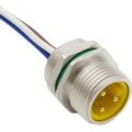 Bulgin Components PLC-PXMBNI78FPM03AFL78002 null Cable Assembly Circular 0.2m 16-20AWG 7/8" Circular 3 Straight Bulk