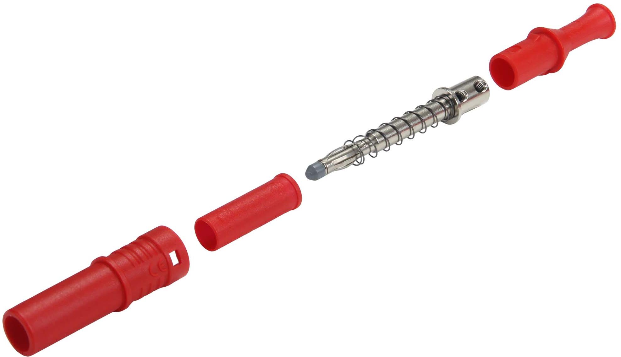 Cal Test Electronics-CT3201-4 Apparecchiature per il test elettronico dei connettori Conn Banana Plug M 1 POS Screw ST Cable Mount 1 Port Bag