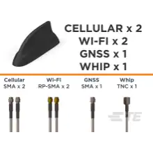 TE Connectivity-L000423-07 Antenne Antenna Sharkfin 4.8dB Gain 7125MHz Carton