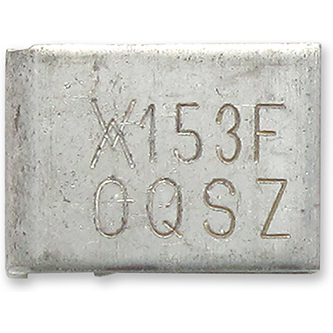 Littelfuse-RF0311-000 Fusible PTC réinitialisable PTC Resettable Fuse 1.5A(hold) 3A(trip) 33VDC 40A 1.9W 5s 0.08Ohm SMD Solder Pad 9.4 X 6.71 X 3mm T/R