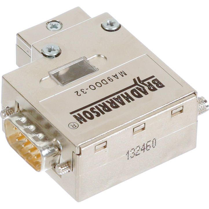 Molex-MA9D00-32 Connector D-Subminiature Conn D-Sub M 9 POS RA 9 Terminal 1 Port