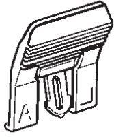 Omron-XG5Z-0002 Steckverbinderzubehör Connector Accessories Locking Lever