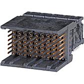Molex-764501108 Face arrière de raccordement Conn Backplane HDR 60 POS 1.9mm Press Fit RA Thru-Hole Impact™ Tray