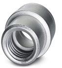 PHOENIX CONTACT-1412501 Accessori per connettori Connector Accessories Housing Screw Connection Straight Brass Silver Nickel