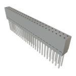 Conn Elevated Socket SKT 52 POS 2.54mm Solder ST Top Entry Thru-Hole Tube