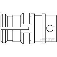 TE Connectivity-1056522-1 RF-Steckverbinder Conn SMP 0Hz to 40GHz 50Ohm Solder ST Cable Mount RCP Gold Package