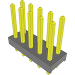 Conn Unshrouded Header HDR 10 POS 2mm Solder ST Top Entry Thru-Hole Bulk