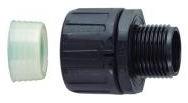 HellermannTyton-166-90121 电缆配件 Cable Accessories Non Metallic Fitting Polyamide 6/6 Black Bag