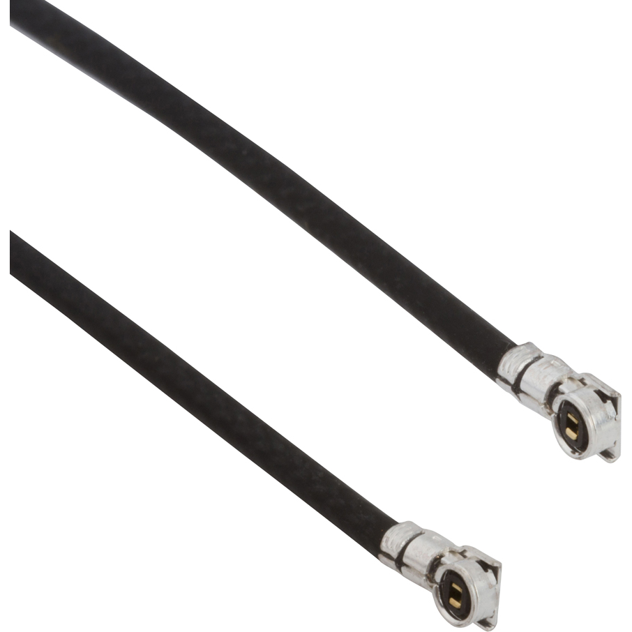 Amphenol RF-U-1PU-113-300B2 Cable Assembly Coaxial Cable Assembly 1.13mm Cable 0.3m AMC to AMC M-M Bag