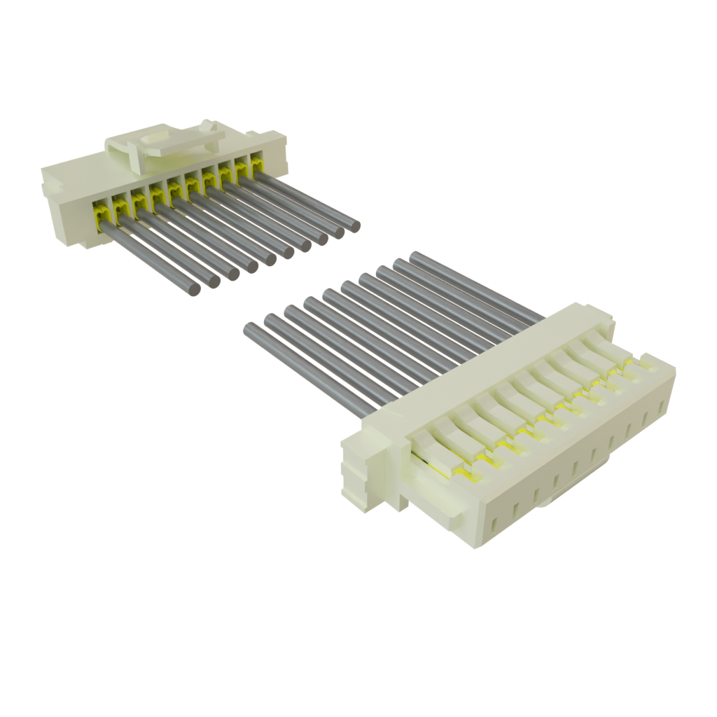 Samtec-S1SS-10-28-GF-08.00-L1 Cable Assembly Other Cable Assembly Discrete Wire 0.203m 28AWG Wire to Board to Wire to Board 10 to 10 POS SKT-SKT Crimp-Crimp Micro Mate™ Bag