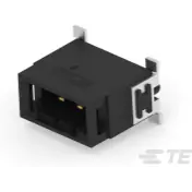 ERNI Electronics-294645-E Steckverbinderleisten und Leiterplattenbuchsen Conn Shrouded Header M 2 POS 2.54mm Solder ST SMD T/R