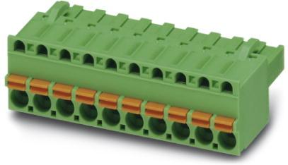 PHOENIX CONTACT-1902259 Steckverbinder, Klemmenblöcke Conn Spring Cage F 16 POS 5.08mm Push-In Spring ST Cable Mount 12A