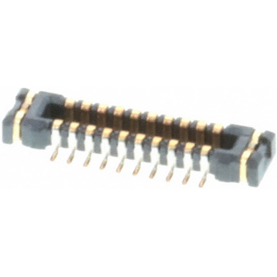 Molex-5024302030 连接器插头及 PCB 插座 Conn Board to Board HDR 20 POS 0.4mm Solder ST SMD SlimStack T/R