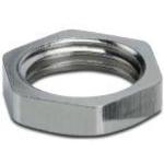 Counter nut, Cable gland material Nickel-plated brass, Shielding No, Connecting thread 1/2 inch NPT, for threads 1/2 inch NPT, Color silver