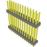Conn Board Stacker HDR 26 POS 2.54mm Solder ST Top Entry Thru-Hole Bulk
