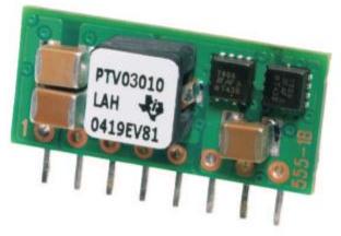 Texas Instruments-PTV03010WAH DC to DC Converter and Switching Regulator Module Module DC-DC 3.3VIN 1-OUT 0.8V to 2.5V 8A 8-Pin SIP Module Tray