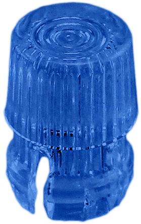 Visual Communications-SML_190_BTP Lentilles optiques Round Optical Lens Blue Transparent Polycarbonate