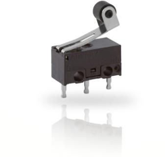 ZF Electronics-DG23B1LA Switch Snap Action DG23-B1LA ZF Electronics Switch Snap Action Straight Lever 0.05A 30VDC 0.44N Through Hole PC Pins - Arrow.com