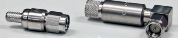 Amphenol Cable and Interconnect Technologies-CSR122 Connettore RF Conn SMA 0Hz to 18GHz 50Ohm Crimp/Solder RA Cable Mount PL Gold