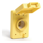 Conn Power PL 2Power/1Ground POS ST Cable Mount 3 Terminal 1 Port Watertite®