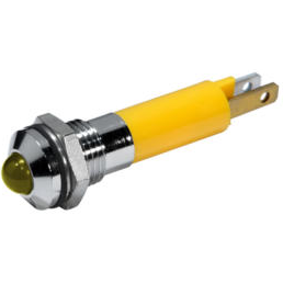 CML Innovative Technologies-19041352 Panel Mount Indicators LED Panel Mount Indicator Uni-Color Yellow 32mcd 2-Pin