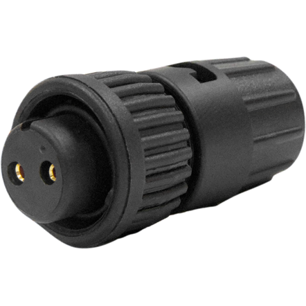 Switchcraft-6382-2SG-321 Connecteur circulaire Conn Circular SKT 2 POS Solder Cup ST Cable Mount 2 Terminal 1 Port Bulk