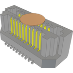 Conn Socket and Terminal Strip SKT/HDR 20 POS 0.635mm Solder ST SMD Tray