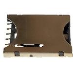 ADAM TECH-NSCC-A2-06-G-SMT-T/R Steckverbinder, Speicherkarte Conn Nano SIM Card PIN 6 POS 1.27mm Pitch Solder RA SMD