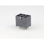 Conn Wire to Board HDR 6 POS 5.7mm Solder ST Top Entry Thru-Hole Mega-Fit Tray