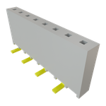 Conn Socket Strip SKT 8 POS 2.54mm Solder ST Top Entry SMD Tube