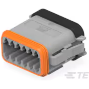 Deutsch Group-DT06-12SA-EP06 Connector Discrete Wire Housing Conn Housing PL 12 POS Crimp ST Cable Mount Gray Box Automotive