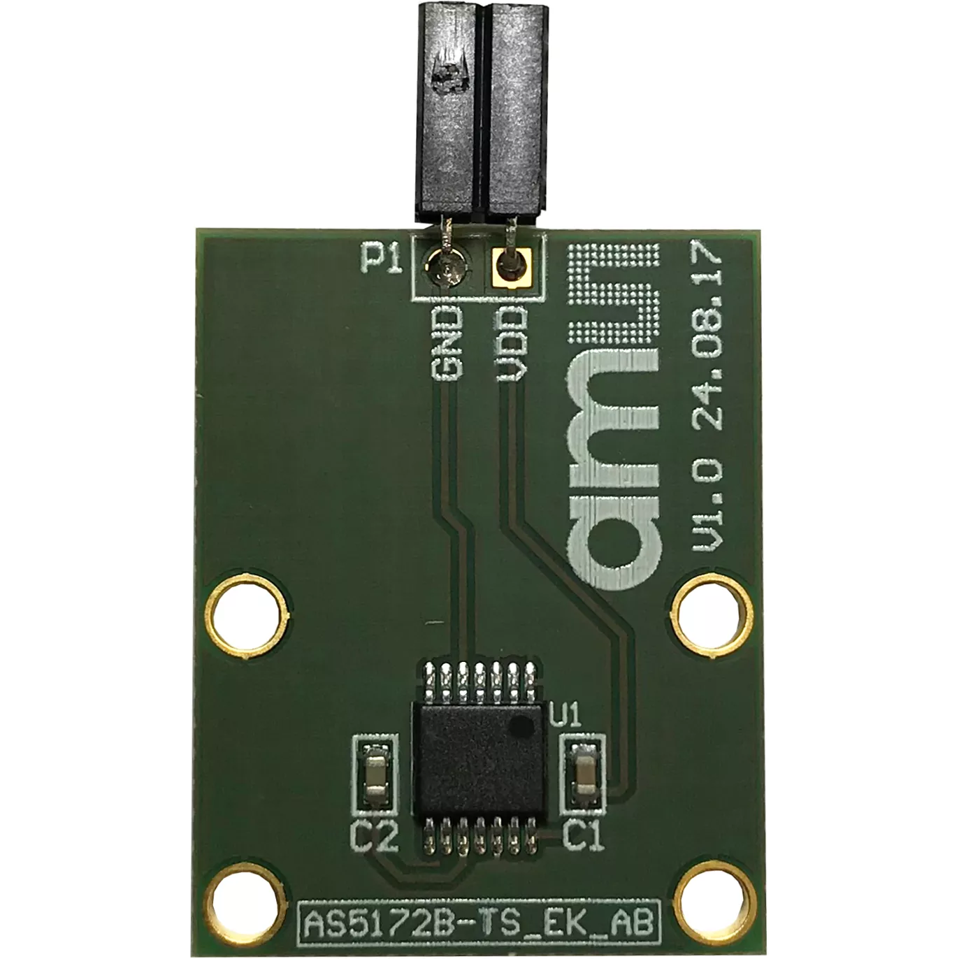 ams OSRAM-AS5172B-HTSM Angular and Linear Position Sensors Rotary Position Sensor 12V Digital Output 14-Pin TSSOP T/R Automotive AEC-Q100
