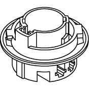 Molex-35532-0305 Prise de raccordement Conn Lamp Socket SKT 3 POS ST Cable Mount Bag