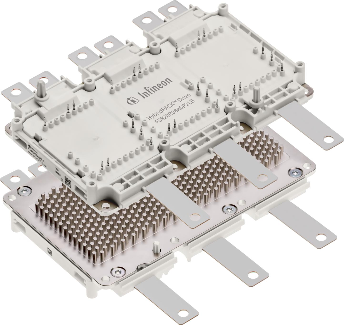 Infineon Technologies AG-FS820R08A6P2LBBPSA1 moduli IGBT Trans IGBT Module N-CH 750V 450A 714W Automotive AEC-Q101 33-Pin HYBRIDD-1 Tray