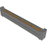 Conn High Speed Terminal Strip HDR 72 POS 0.8mm Solder ST SMD Tray