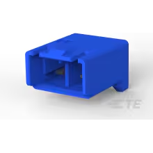 TE Connectivity-2-1376382-3 连接器插头及 PCB 插座 Conn Wire to Board HDR 2Power POS 5mm Solder ST Thru-Hole Bag