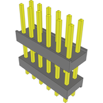 Conn Board Stacker HDR 12 POS 2.54mm Solder ST Top Entry Thru-Hole Bulk