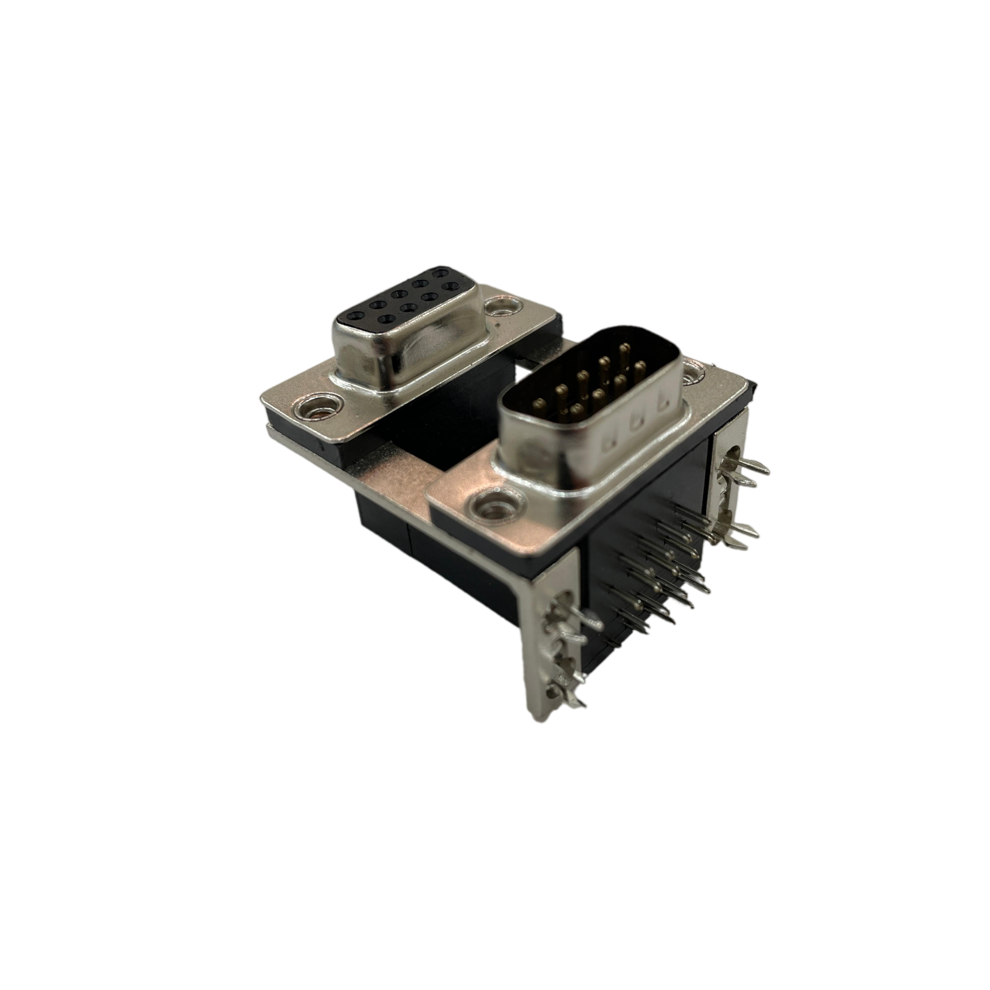 ADAM TECH-DPD-09-01-A3 D-超小型连接器 D-Sub Dual Port 9 way Socket/Plug