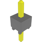 Conn Unshrouded Header HDR 1 POS Solder ST Top Entry Thru-Hole Bulk