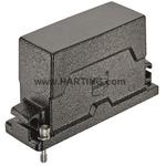 Hood 90° 24B Shell Size Powder Die Cast Aluminum Screw Lock