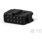TE Connectivity-1658622-1 Connector Headers and PCB Receptacles Conn IDC Connector RCP 10 POS 2.54mm IDT RA Cable Mount Box/Carton