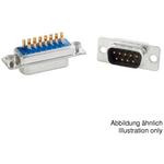 Conn D-Sub SKT 15 POS Solder Cup ST Panel Mount 15 Terminal 1 Port