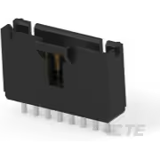TE Connectivity-103670-7 连接器插头及 PCB 插座 Conn Shrouded Header (4 Sides) HDR 8 POS 2.54mm Solder ST Top Entry Thru-Hole Box
