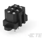 TE Connectivity-207524-7 Connector Rectangular Conn Rectangular SKT 6 POS 5mm Solder ST Thru-Hole Box
